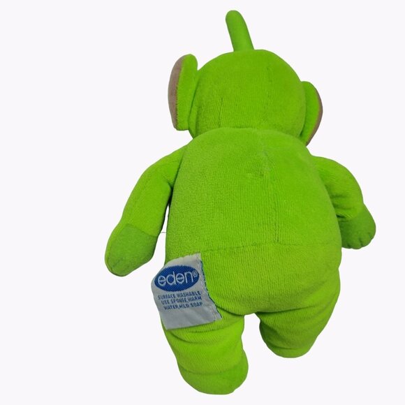 Vintage Eden Teletubbies Dipsy Teletubby 8 inch Plush Green Stuffed Animal Toy - Picture 2 of 4